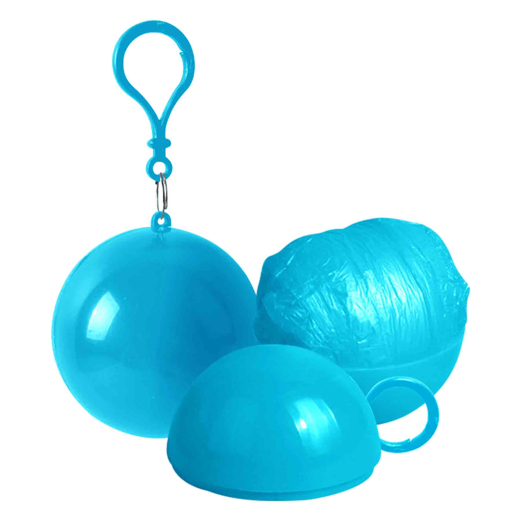 FlyFlyPromos - Disposable Raincoat Ponchos with Keychain Ball Image 8 - Promotional Product